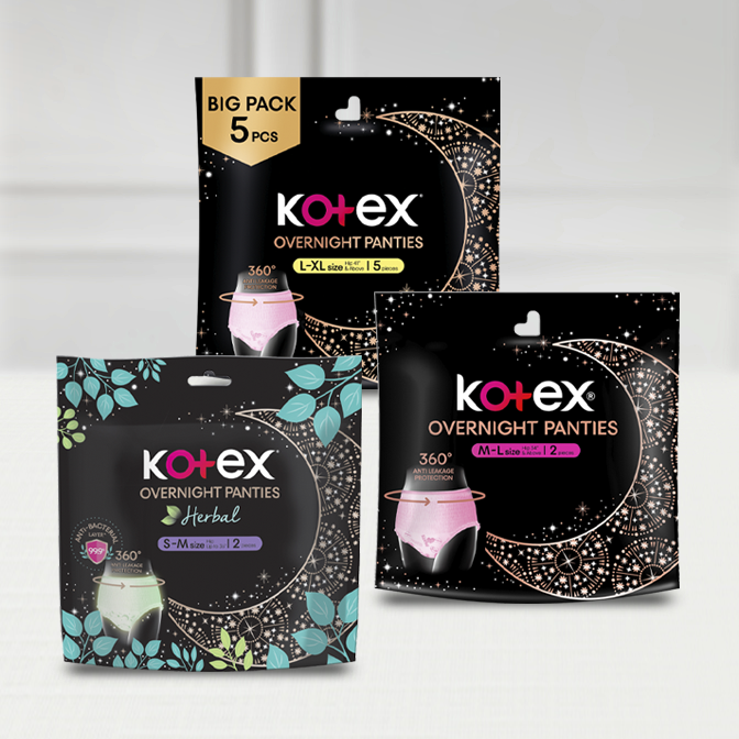 Kotex Period Underwear Large - Clicks