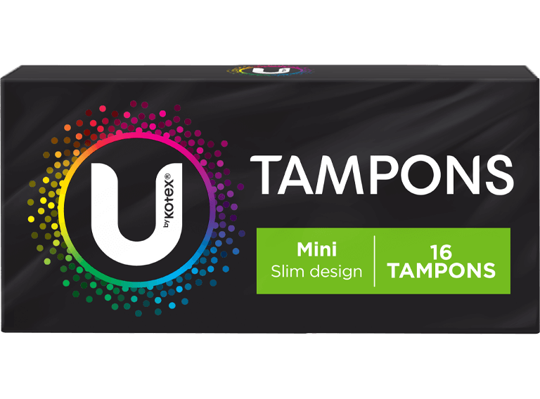 Buy U By Kotex Mini Tampons 16 pack Online